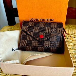 Louis Vuitton Victorine Wallet Damier Ebene
